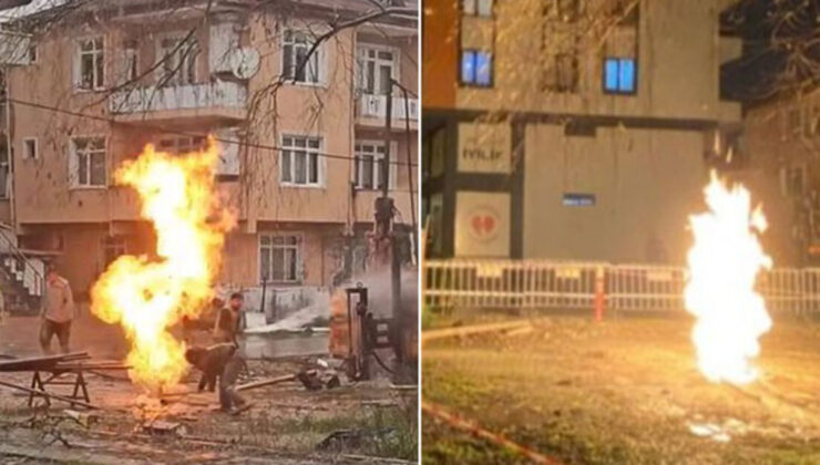 AFAD başında bekliyor! Metro inşaatında çıktı! Yanmaya devam ediyor!