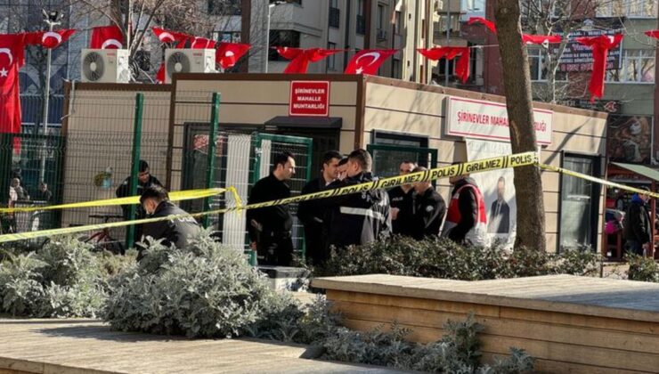 Bahçelievler’de muhtarın silahla vurduğu emlakçı hastanede öldü