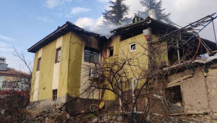 Kırıkkale’de evdeki yangında bir kişi öldü