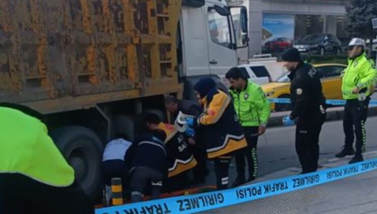 Yaşlı kadın yolun karşısına geçecekti!