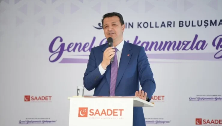 SAADET PARTİSİ LİDERİ ARIKAN: “22 BİN LİRA ASGARİ ÜCRETLE GENÇLER NASIL EVLENSİN”