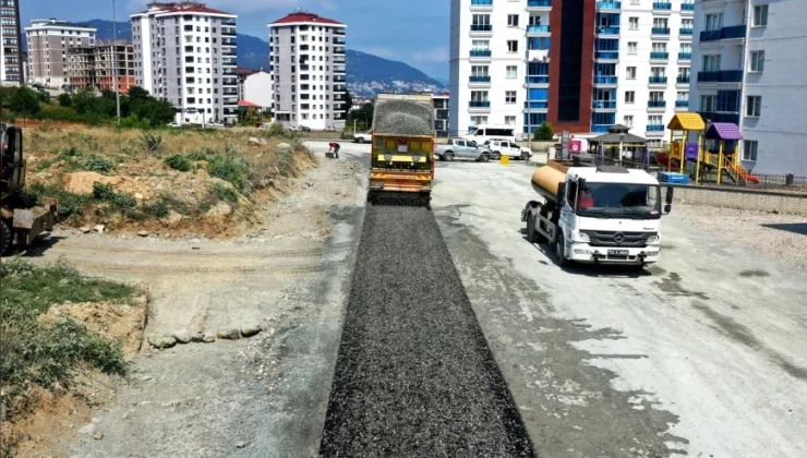 Ordu Şehir Hastanesi’ne ulaşımı kolaylaştıracak alternatif yol tamamlandı