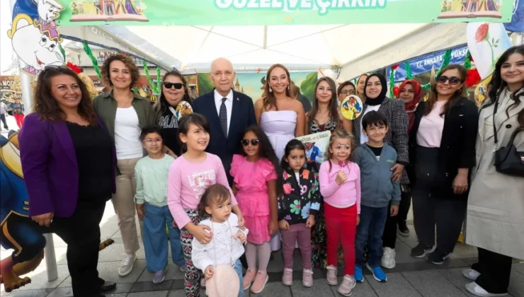 Yenimahalle’de çocuklar için 12 masal çadırında özel etkinlik düzenlendi