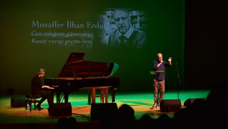Hüsnü Arkan ve Dengin Ceyhan’dan Bursa’da Şiirle Müziğin Buluştuğu Unutulmaz Gece