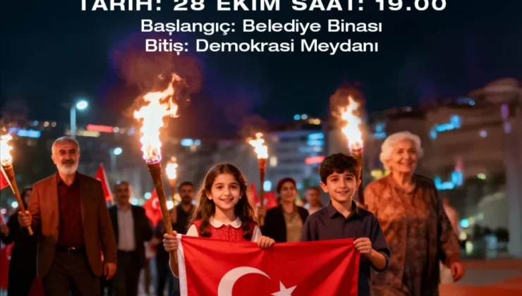 Narlıdere Cumhuriyetin 102’nci Yılını Coşkuyla Kutlayacak: Fener Alayı, Konser ve Törenlerle Cumhuriyet Ruhu Yaşatılacak