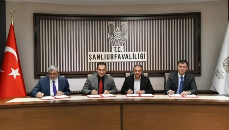 Karaköprü’de İnşa Edilecek Muhammed Başak Külliyesi İçin Şanlıurfa Valiliğinde Protokol İmzalandı