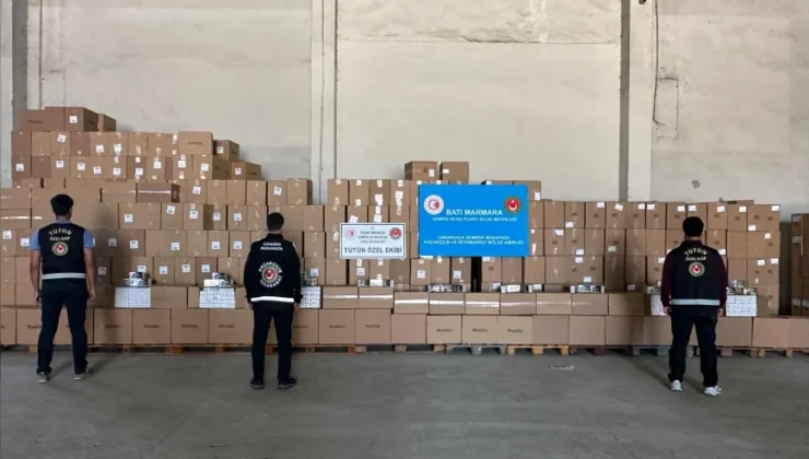 Ticaret Bakanlığı Gümrükler Muhafaza Ekipleri 8 İlde Düzenlenen Operasyonlarda 274 Milyon TL Değerinde 51 Milyon Makaron Ele Geçirdi