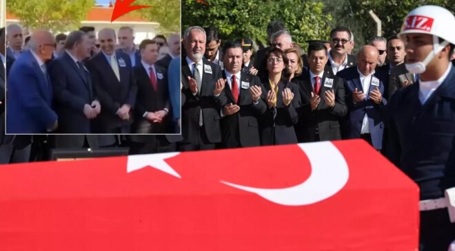 Şehit tabutunun başında gülen başkanın oğlundan skandal paylaşım