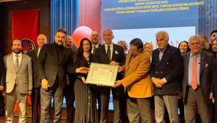 ANKARA’DA GÖNÜLLÜLÜK RUHU 5 ARALIK’TA BİR ARAYA GELDİ: ASTOP’UN 20’NCİ ÜSTÜN HİZMET VE BAŞARI ÖDÜLLERİ TÖRENİNDE STK’LAR İYİLİĞİ VE DAYANIŞMAYI BULUŞTURDU